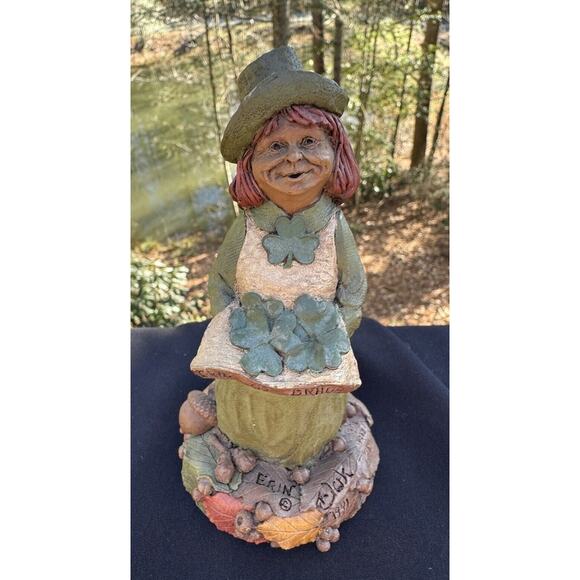Vtg 1991 Cairn Studios Tom Clark “Erin Gō Brägh” Irish Gnome Figurine - 6.5” S88 - Picture 1 of 9